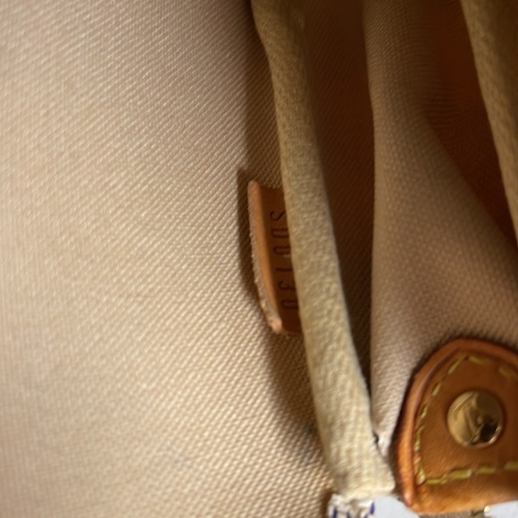 LOUIS VUITTON Damier Azur Eva Pochette Crossbody - Picture 12 of 16